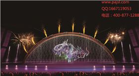 极悦娱乐舞台音响演出设备--东江源温泉案例1