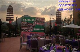 极悦娱乐舞台音响设备--椰林码头案例(英德)