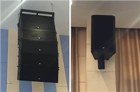 极悦娱乐双10寸线阵音响系统配置单