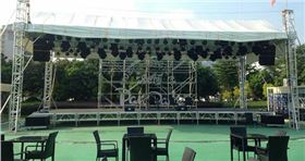 户外大型灯光音响演出选用进口舞台音响【极悦娱乐】