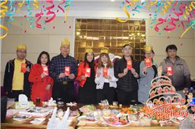 2019极悦娱乐音响一月份员工生日会 新的一年新的开始