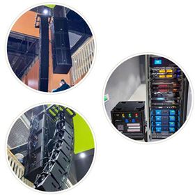 助力校园教育，四川成都龙泉驿区特殊教育学校多功能厅选用极悦娱乐K系列有源线阵