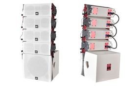 极悦娱乐新品LA双4寸线阵音箱系统,应用于云南廉政教育基地