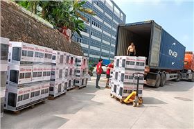 巴西客户定制350套有源线阵顺利出货