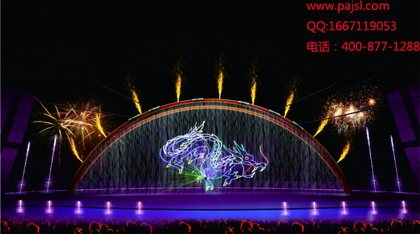 极悦娱乐舞台音响演出设备--东江源温泉案例1