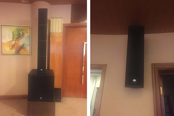 专业音响以优质性能征服四川省泸州市伊顿五星级饭店【极悦娱乐】