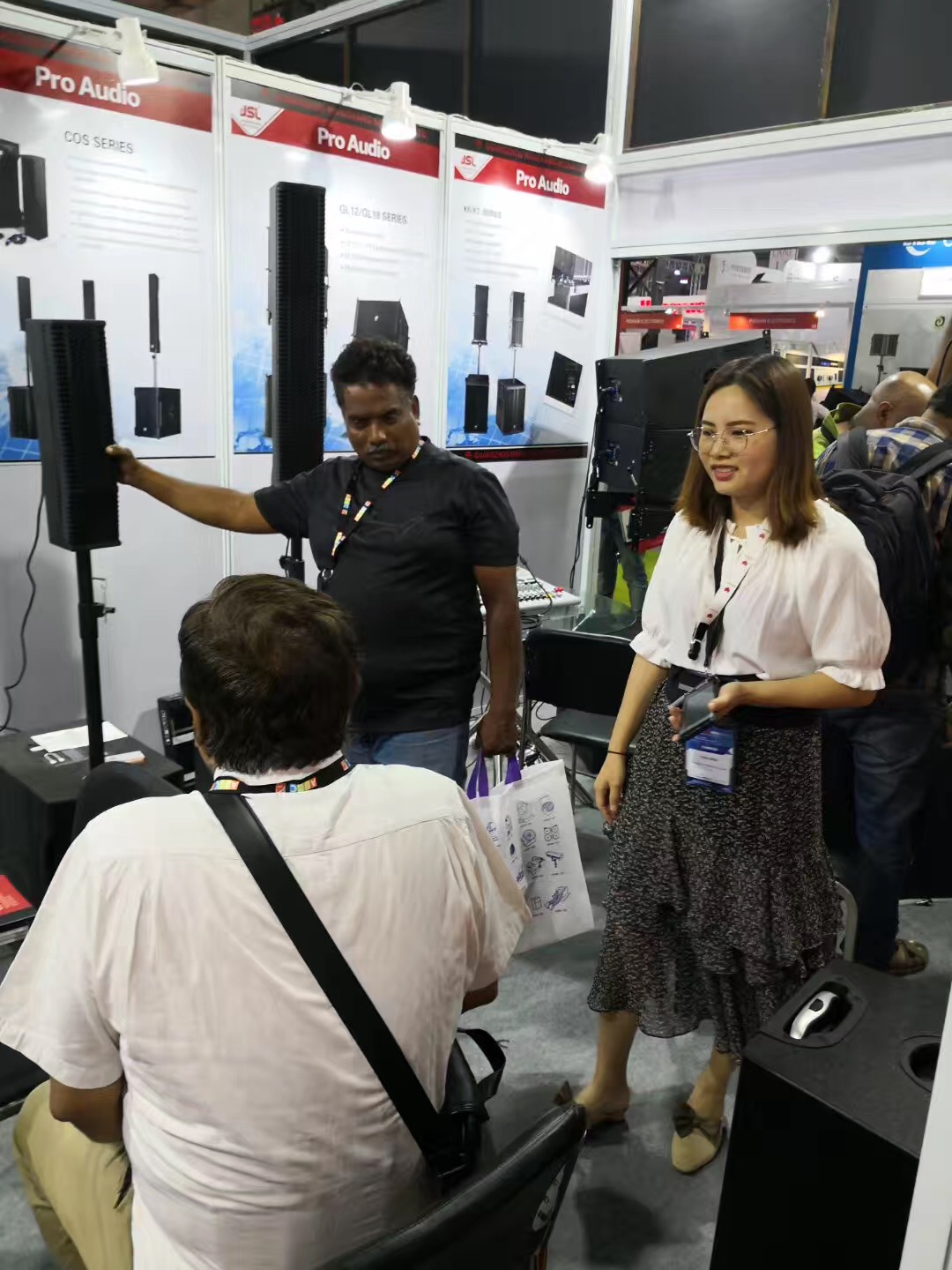 极悦娱乐音响出席印度孟买PALM Expo India 2019