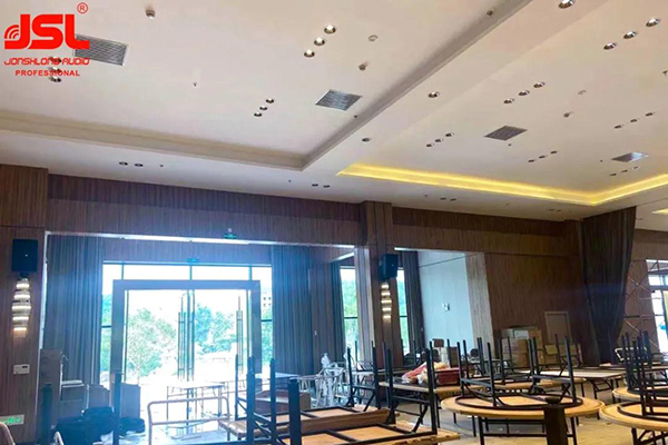 JSL双十线阵应用于南充豪威益国际酒店