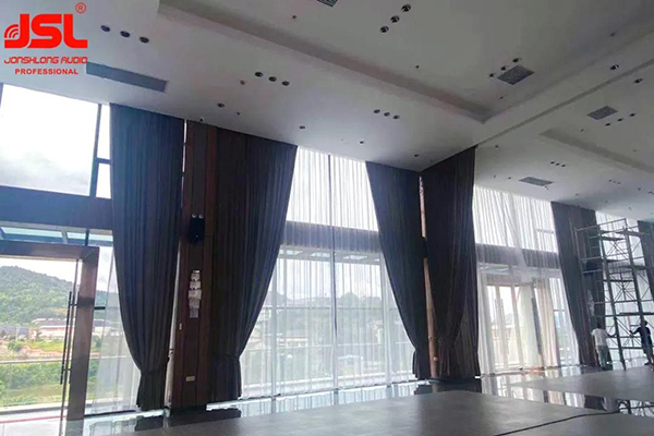 JSL双十线阵应用于南充豪威益国际酒店