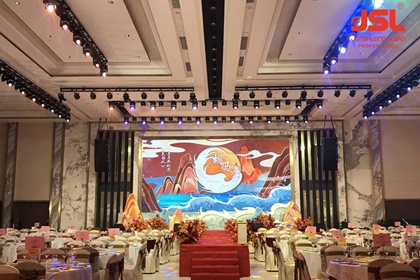 极悦娱乐线阵音箱系统助力佛山市太和庄宴会厅,焕新而来打造听觉盛宴