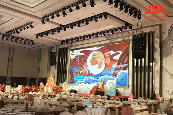 极悦娱乐线阵音箱系统助力佛山市太和庄宴会厅,焕新而来打造听觉盛宴