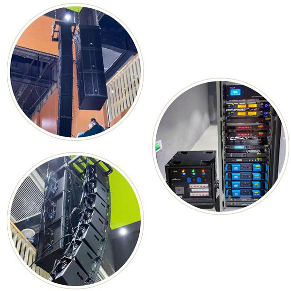 助力校园教育，四川成都龙泉驿区特殊教育学校多功能厅选用极悦娱乐K系列有源线阵