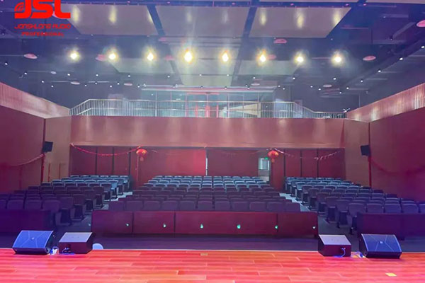 助力校园教育，四川成都龙泉驿区特殊教育学校多功能厅选用极悦娱乐K系列有源线阵