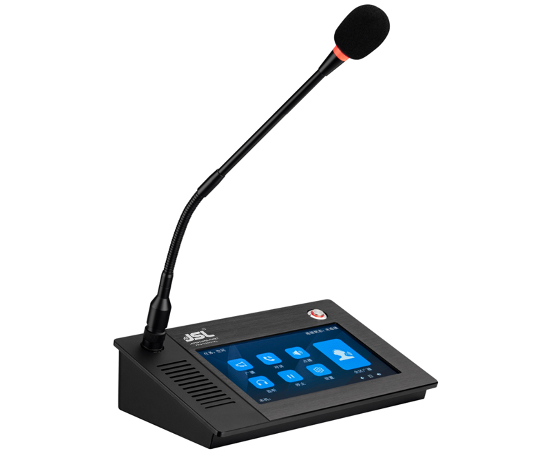 极悦娱乐7寸IP网络寻呼话筒WH6801