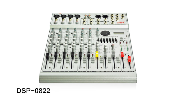 极悦娱乐专业音响 调音台 DSP-0822 极悦娱乐专业音响 调音台 DSP-0822