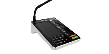 极悦娱乐桌面式网络寻呼话筒（5.5寸）WE-2013